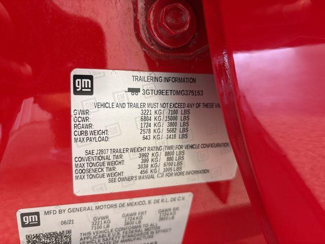 used 2021 GMC Sierra 1500 car, priced at $42,844