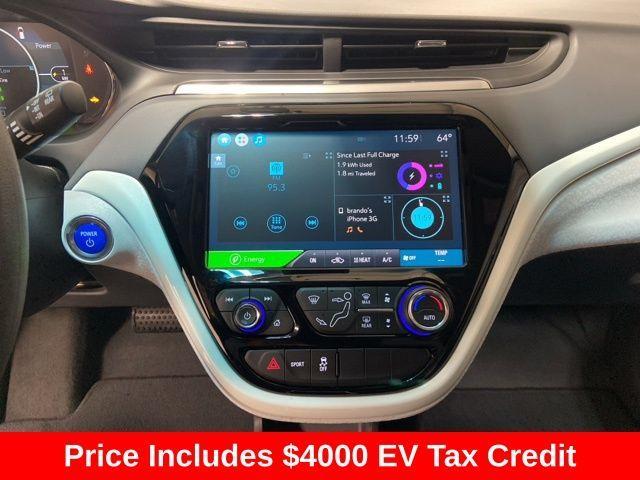 used 2021 Chevrolet Bolt EV car, priced at $13,817