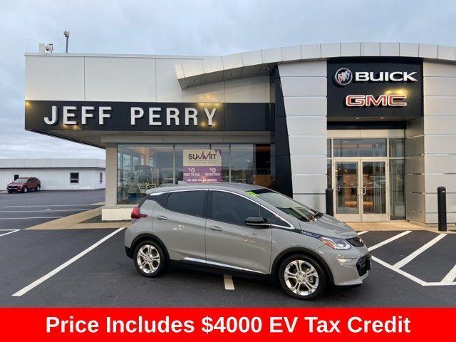 used 2021 Chevrolet Bolt EV car, priced at $13,817