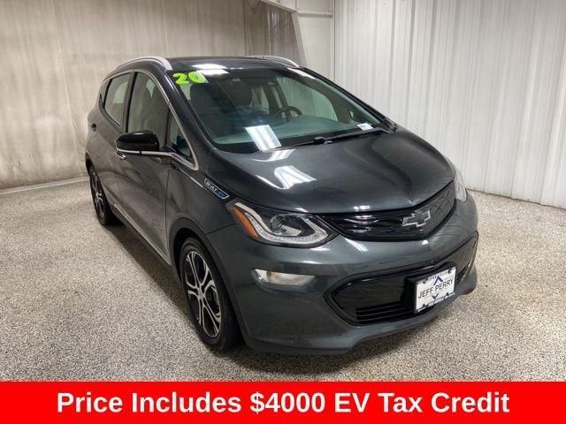 used 2020 Chevrolet Bolt EV car, priced at $14,107