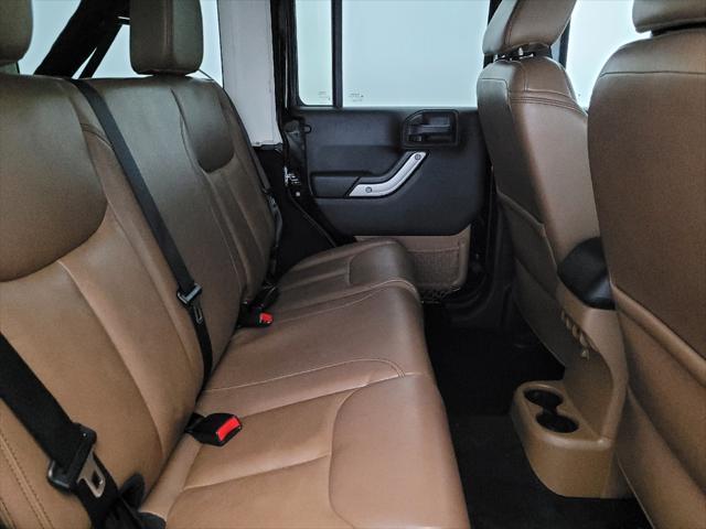 used 2015 Jeep Wrangler Unlimited car, priced at $21,695
