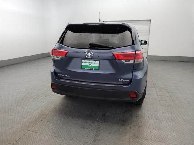 used 2019 Toyota Highlander car, priced at $24,595