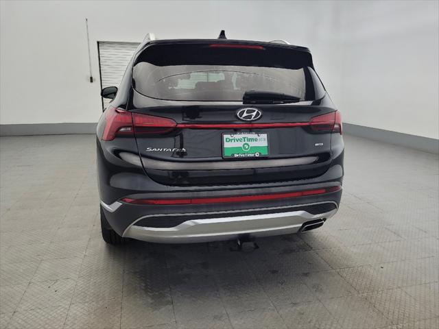 used 2022 Hyundai Santa Fe car, priced at $27,795