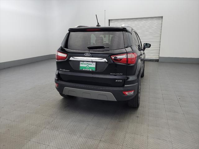 used 2020 Ford EcoSport car, priced at $17,795