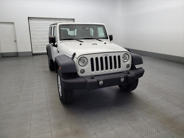 used 2018 Jeep Wrangler JK Unlimited car, priced at $23,895