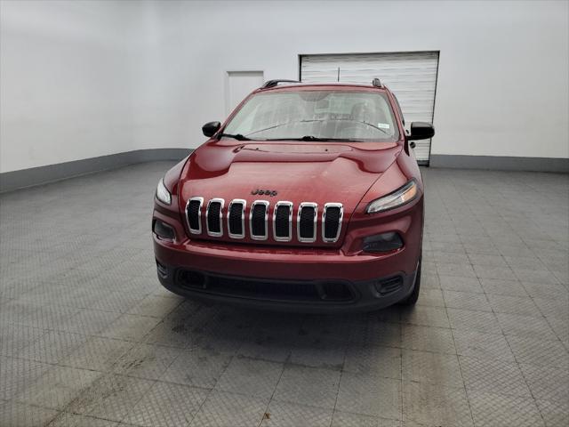used 2017 Jeep Cherokee car, priced at $13,495