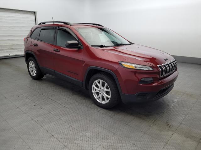 used 2017 Jeep Cherokee car, priced at $13,495