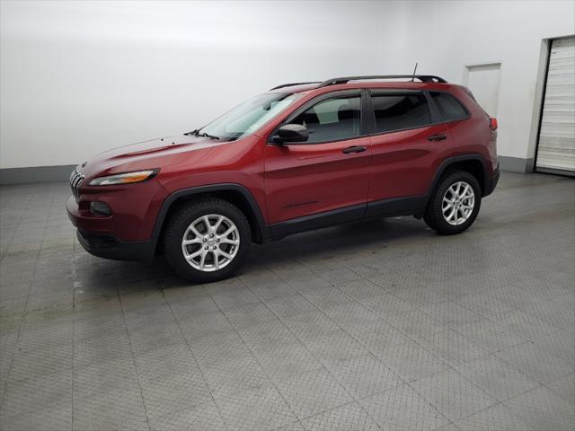 used 2017 Jeep Cherokee car, priced at $13,495