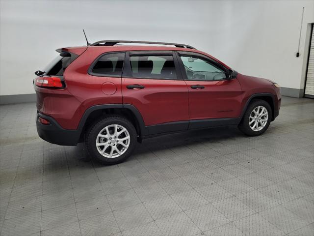 used 2017 Jeep Cherokee car, priced at $13,495