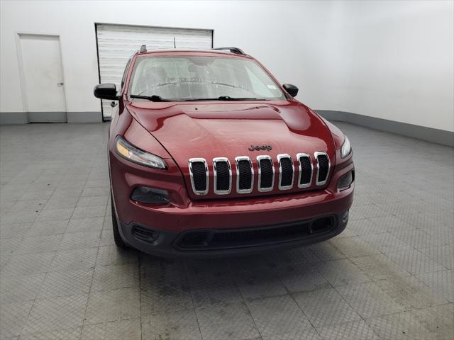 used 2017 Jeep Cherokee car, priced at $13,495