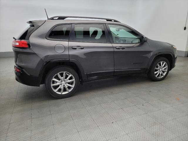 used 2018 Jeep Cherokee car, priced at $15,295