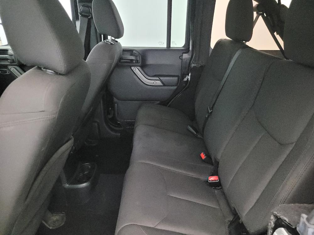used 2016 Jeep Wrangler Unlimited car, priced at $21,595