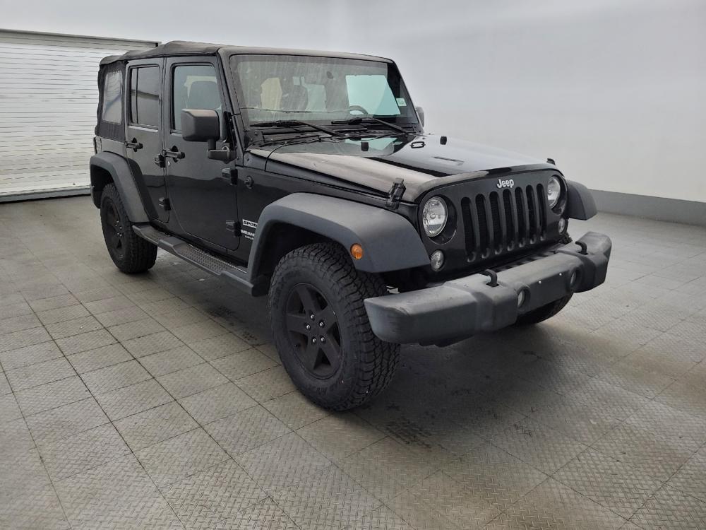 used 2016 Jeep Wrangler Unlimited car, priced at $21,595