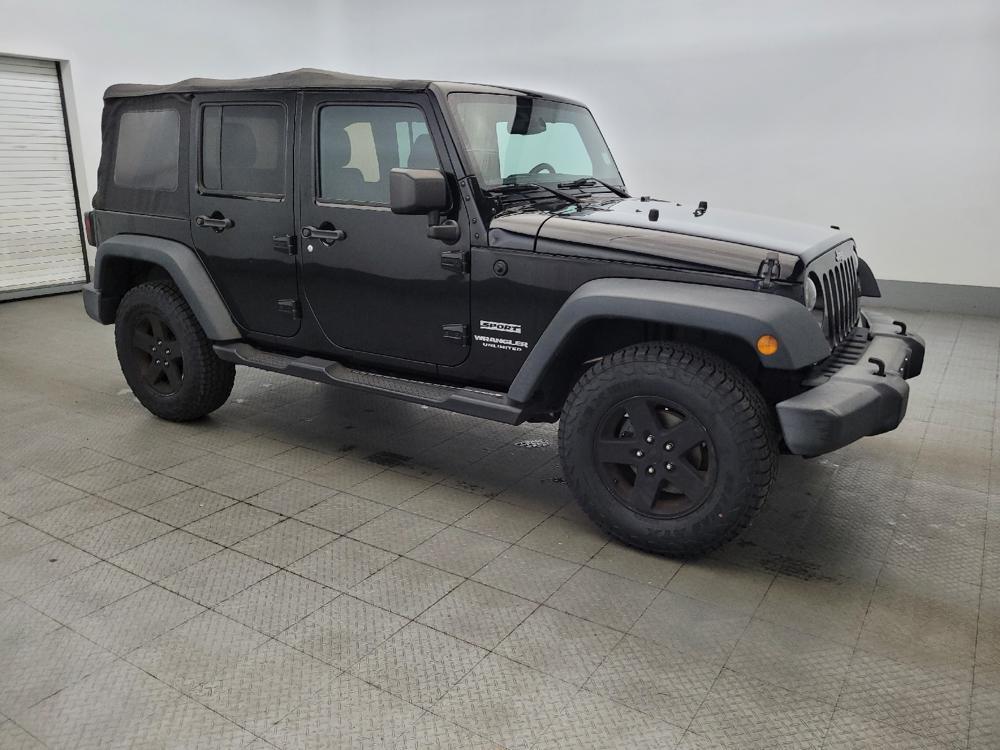 used 2016 Jeep Wrangler Unlimited car, priced at $21,595