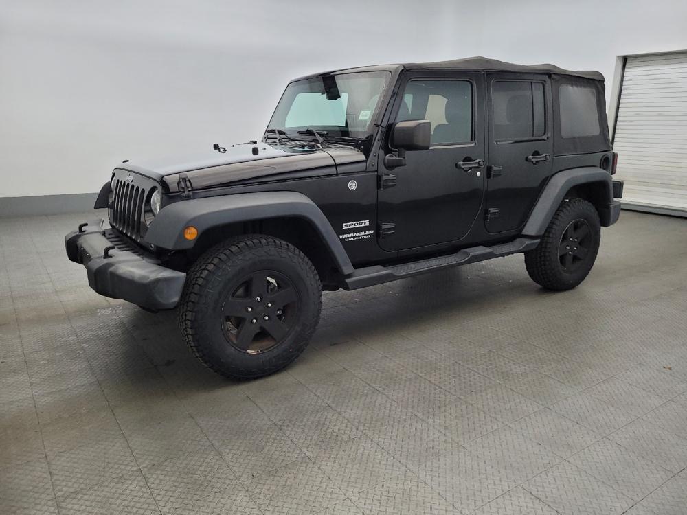 used 2016 Jeep Wrangler Unlimited car, priced at $21,595