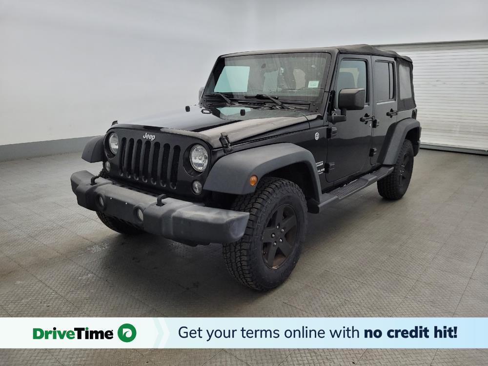 used 2016 Jeep Wrangler Unlimited car, priced at $21,595