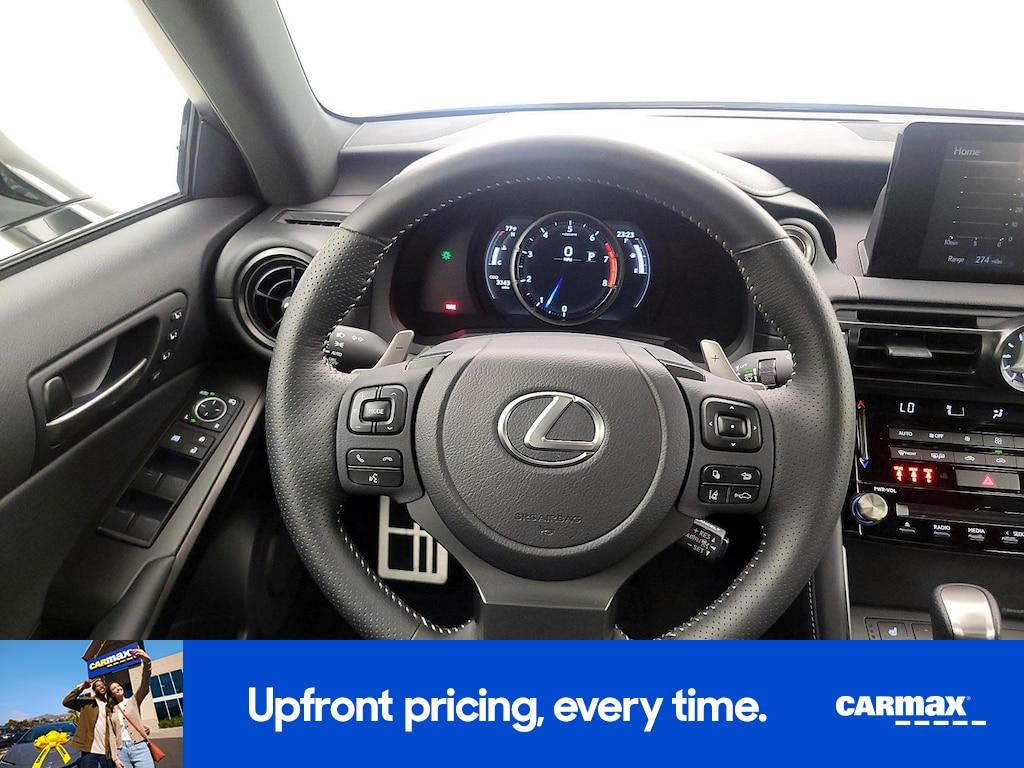 used 2025 Lexus IS 350 car, priced at $47,998
