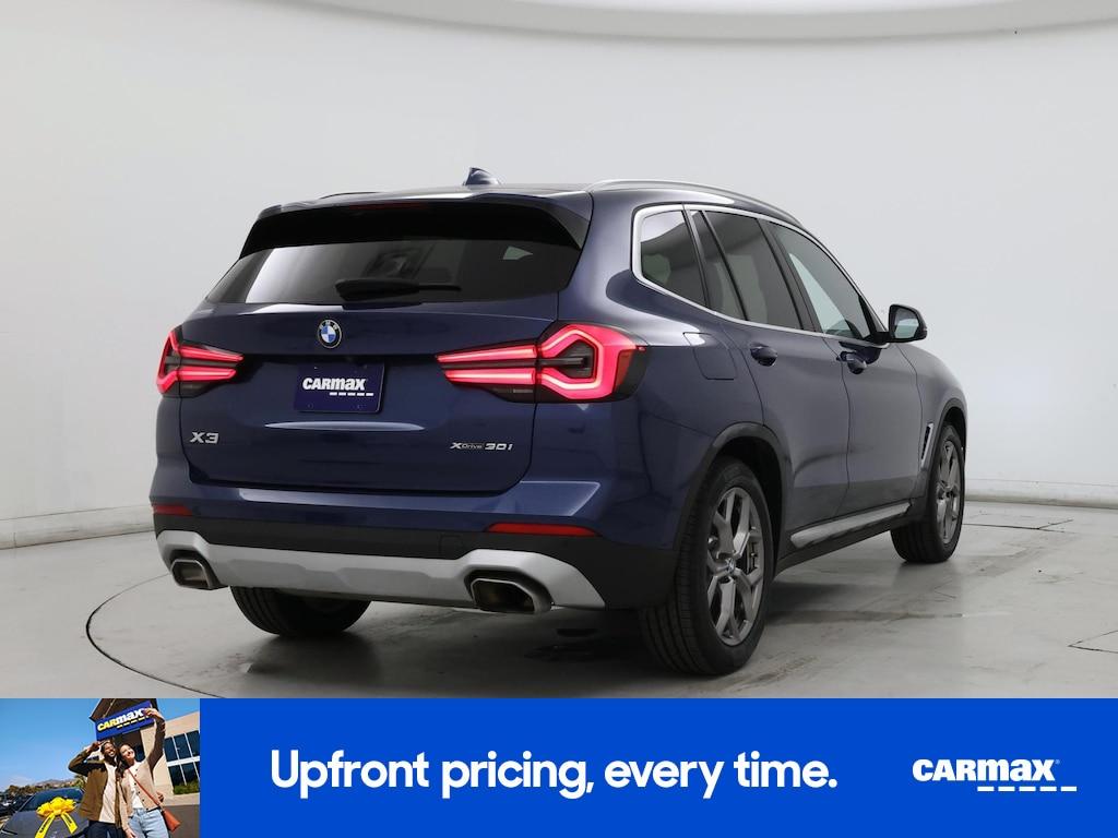 used 2022 BMW X3 car, priced at $33,998