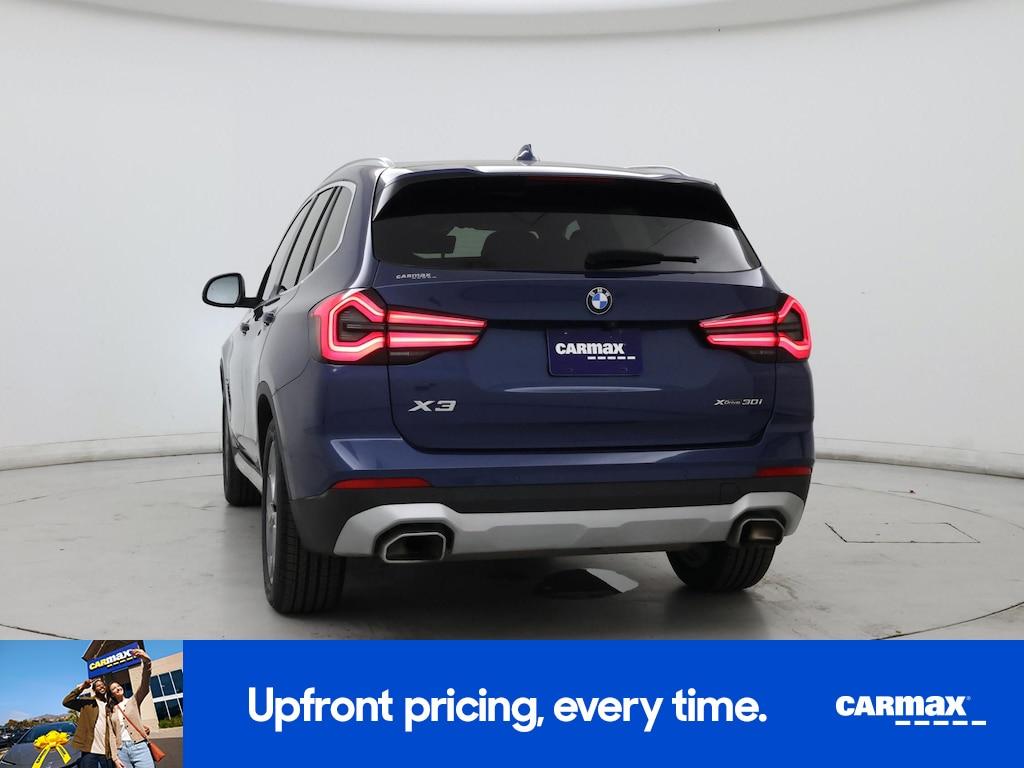 used 2022 BMW X3 car, priced at $33,998