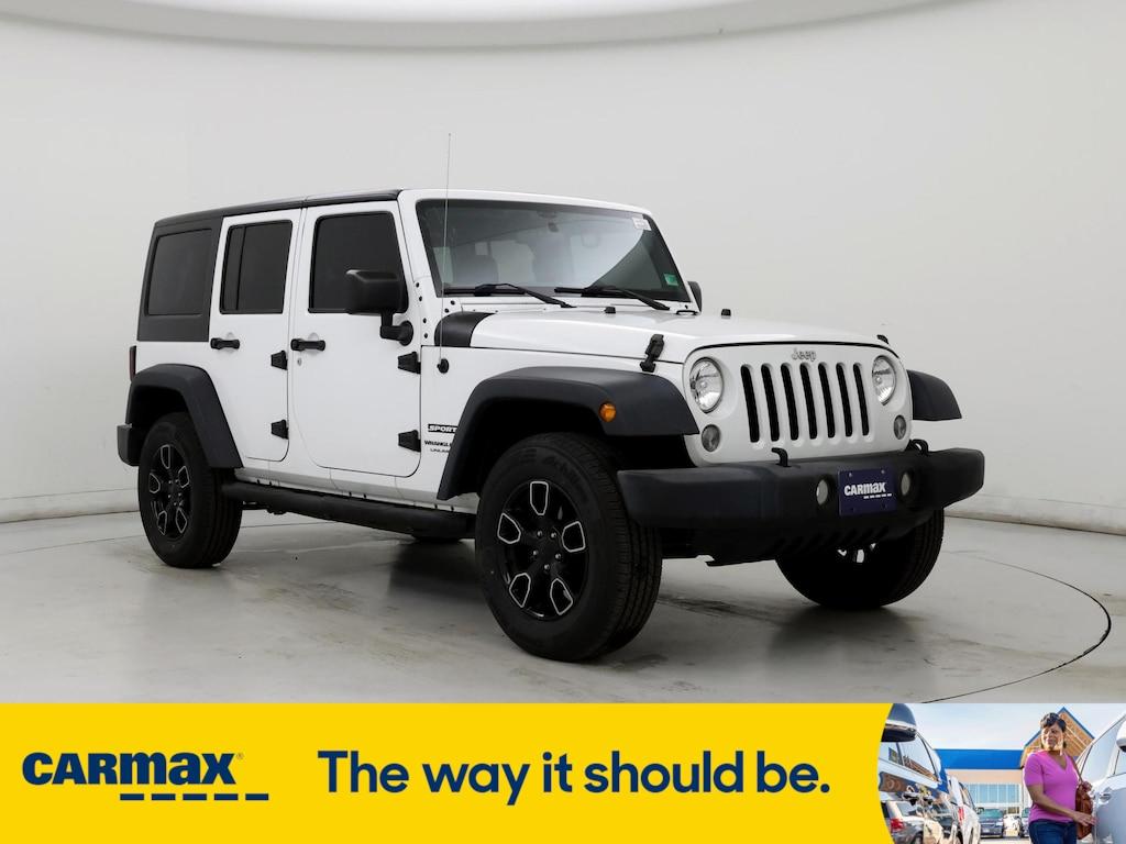 used 2018 Jeep Wrangler car, priced at $23,998