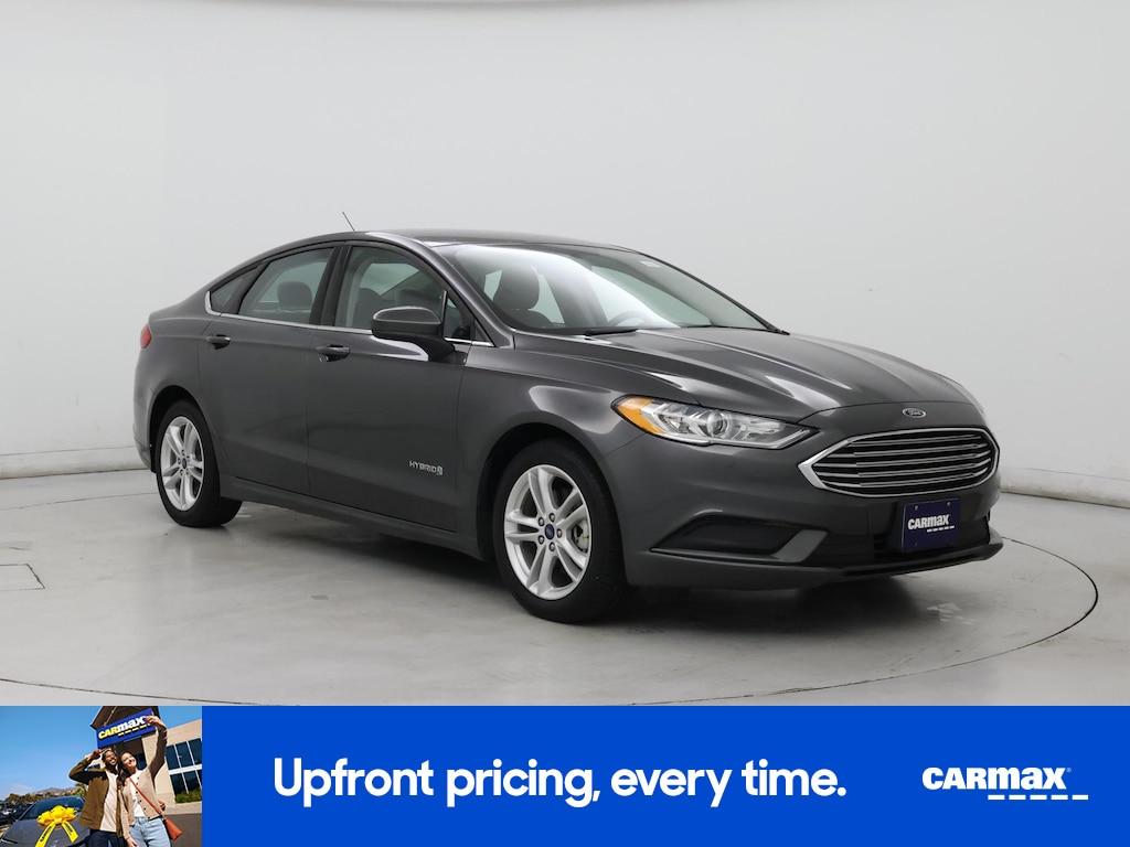 used 2018 Ford Fusion Hybrid car, priced at $18,998