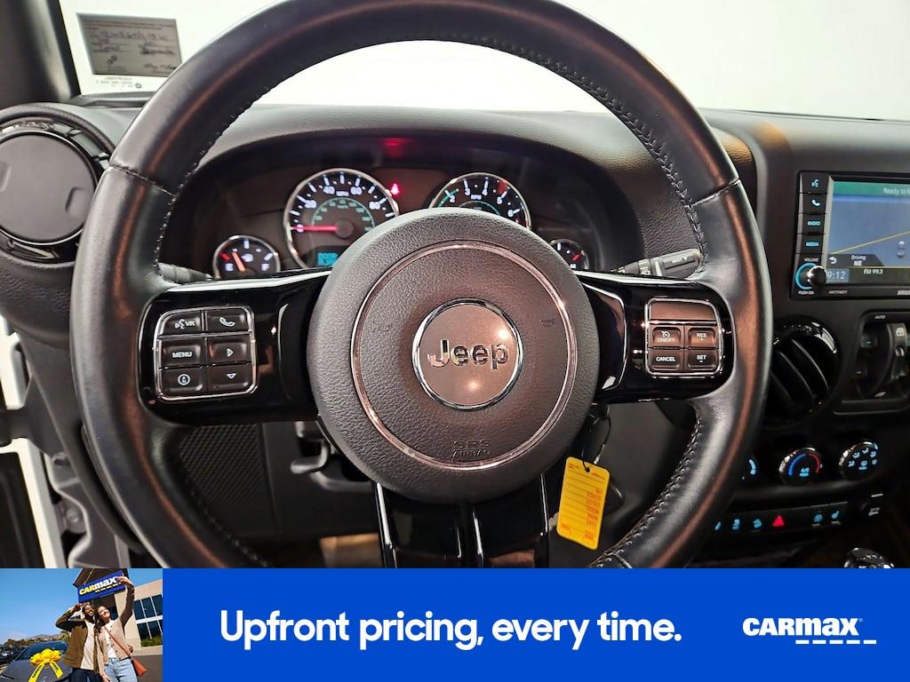 used 2015 Jeep Wrangler car, priced at $25,998