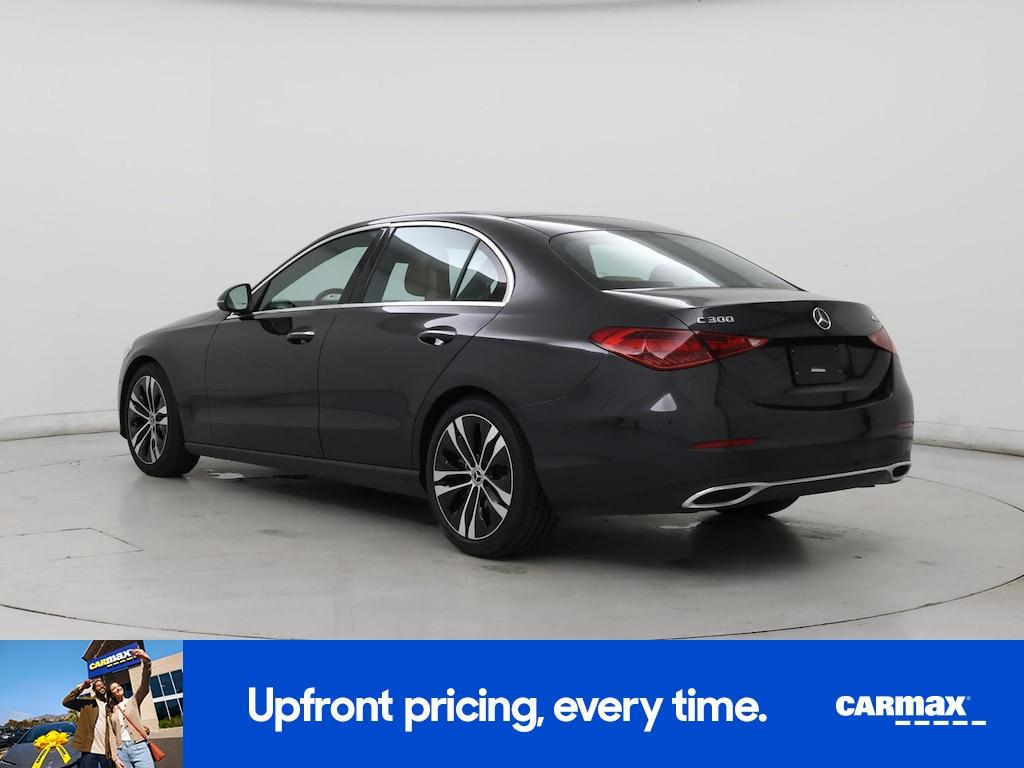 used 2022 Mercedes-Benz C-Class car, priced at $34,998