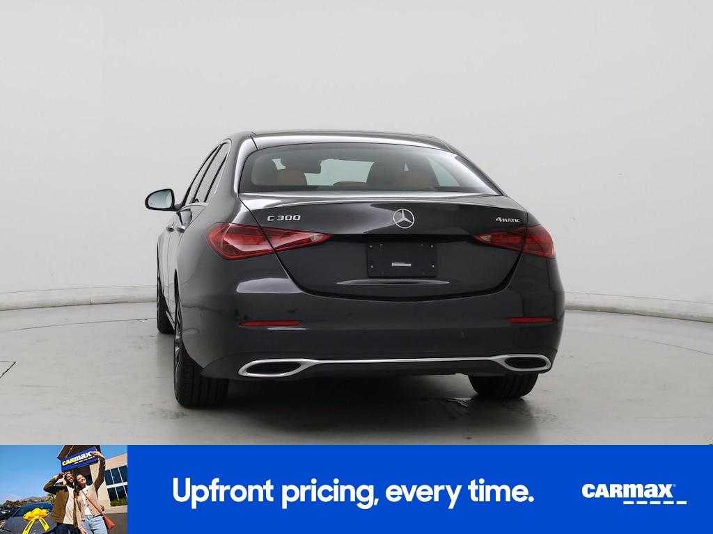 used 2022 Mercedes-Benz C-Class car, priced at $34,998