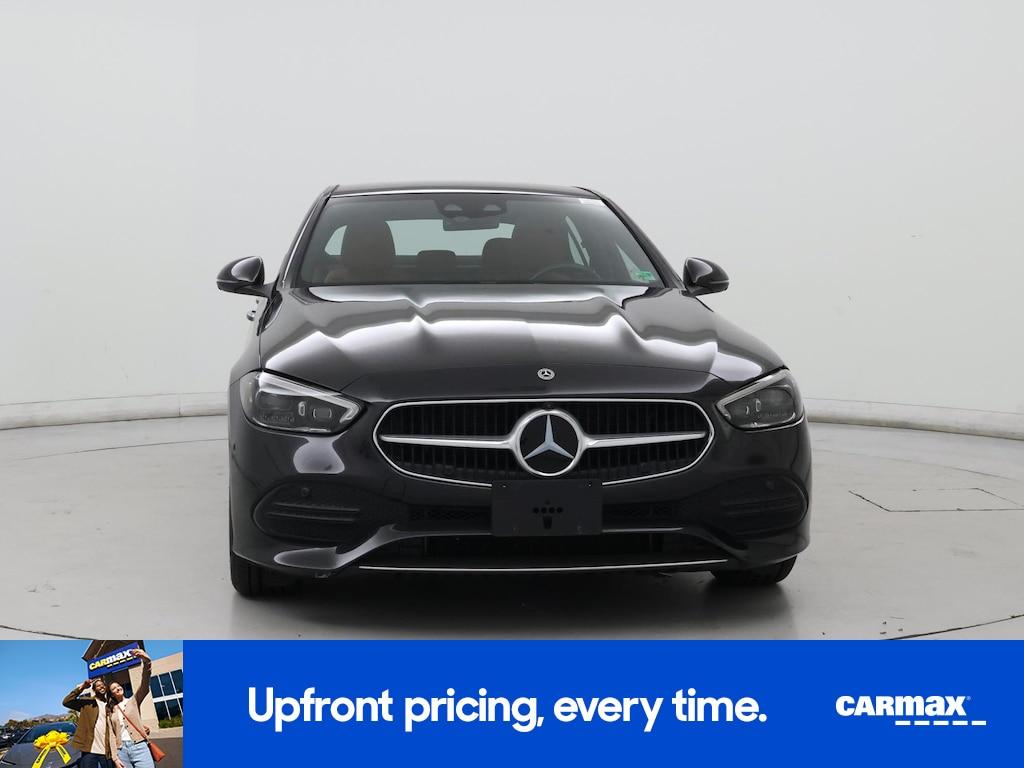 used 2022 Mercedes-Benz C-Class car, priced at $34,998