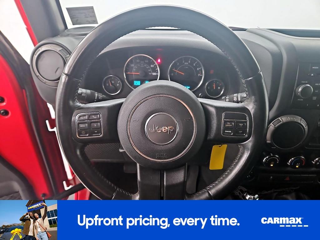 used 2016 Jeep Wrangler car, priced at $19,998
