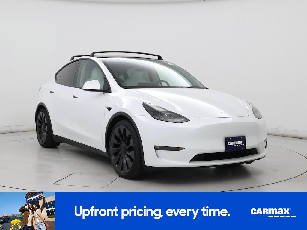 used 2021 Tesla Model Y car, priced at $31,998