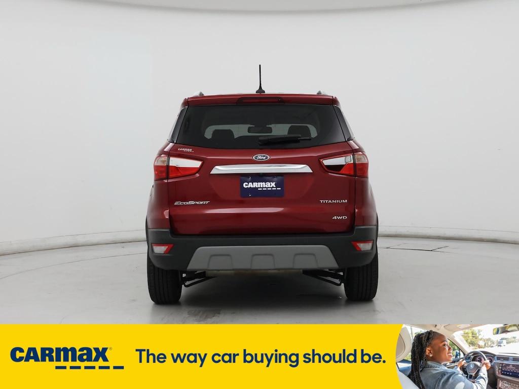 used 2018 Ford EcoSport car, priced at $16,998