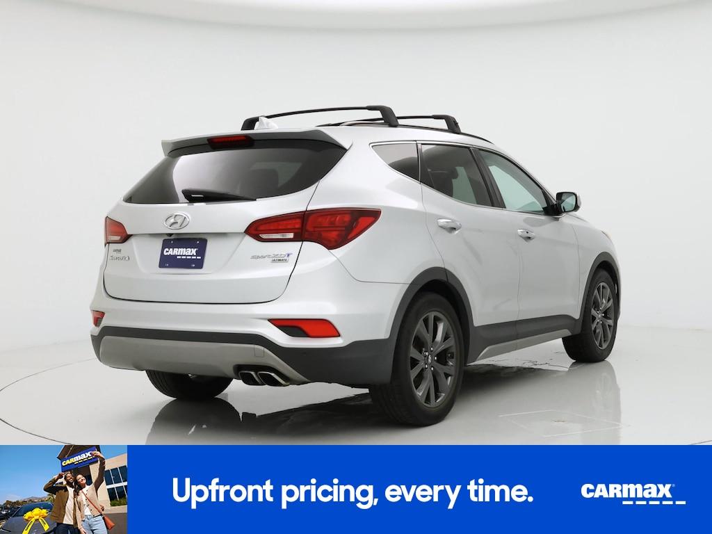 used 2017 Hyundai Santa Fe Sport car, priced at $17,998