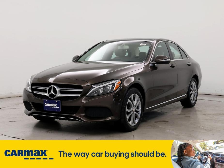 used 2015 Mercedes-Benz C-Class car, priced at $18,998