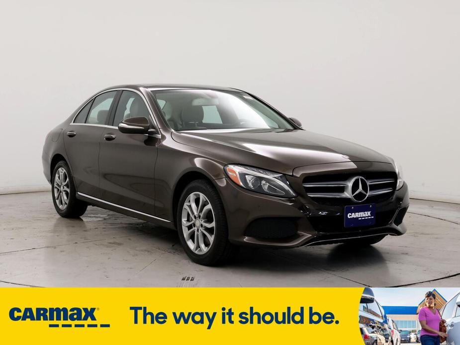 used 2015 Mercedes-Benz C-Class car, priced at $18,998