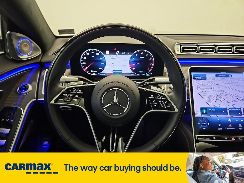 used 2021 Mercedes-Benz S-Class car, priced at $75,998