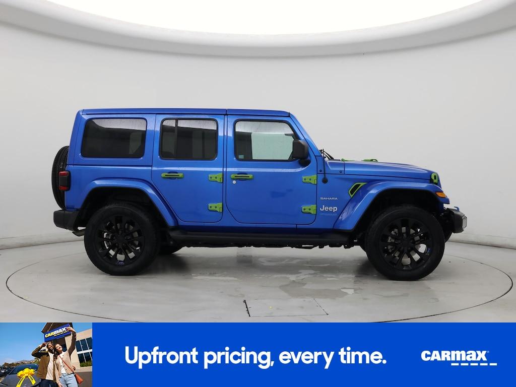 used 2022 Jeep Wrangler Unlimited 4xe car, priced at $29,998