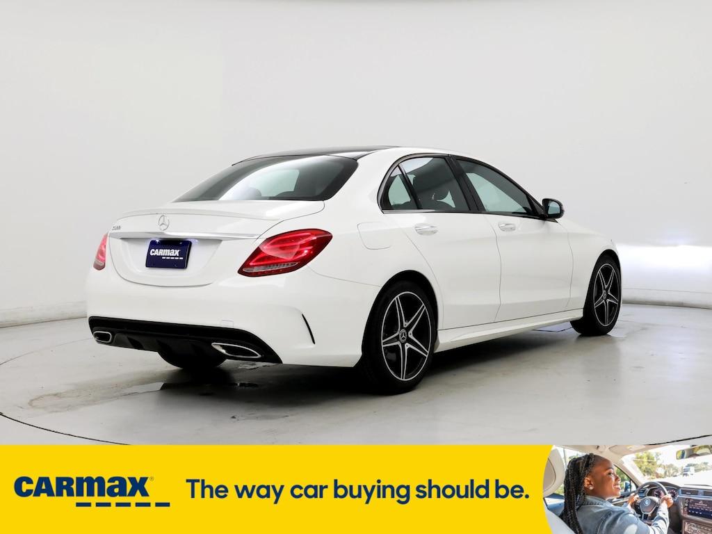 used 2018 Mercedes-Benz C-Class car, priced at $21,998