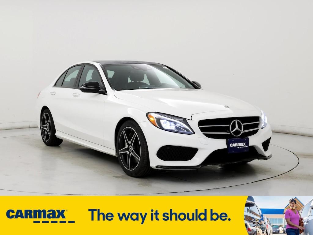 used 2018 Mercedes-Benz C-Class car, priced at $21,998