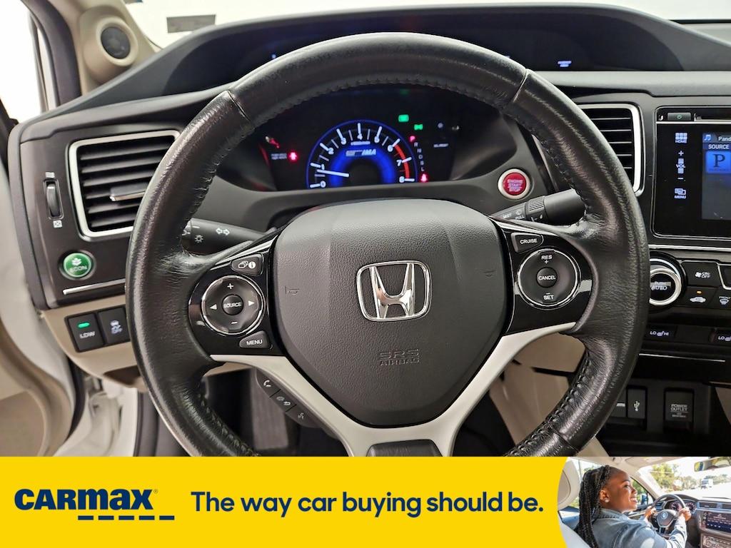 used 2015 Honda Civic Hybrid car, priced at $14,998
