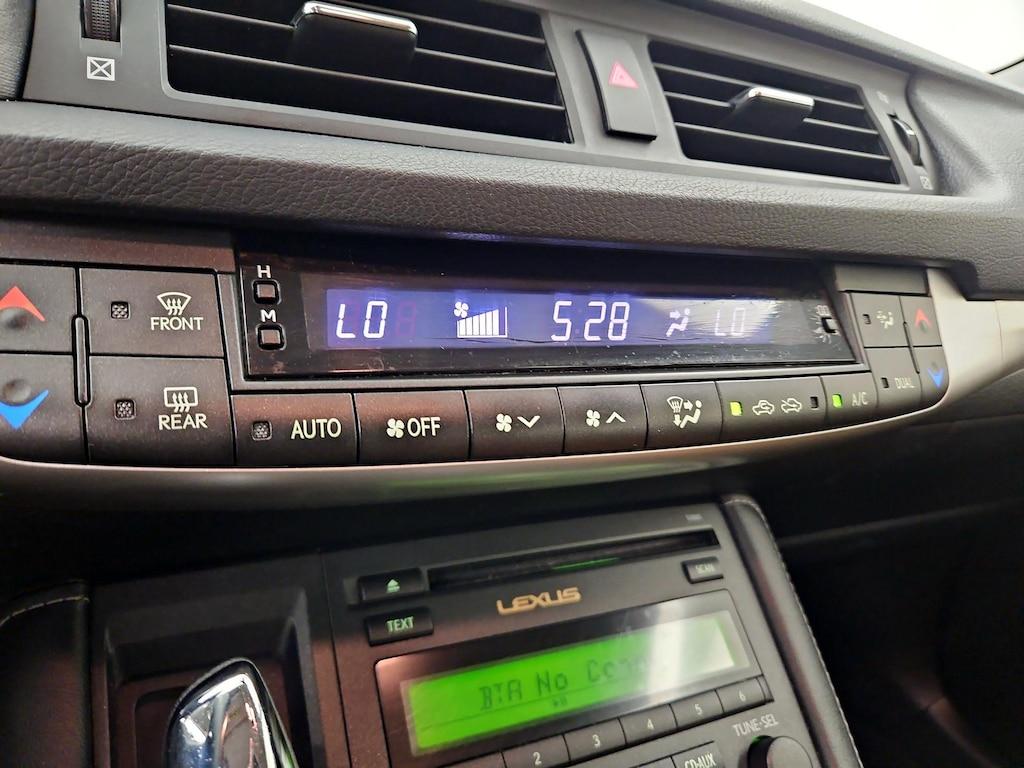 used 2013 Lexus CT 200h car, priced at $17,998