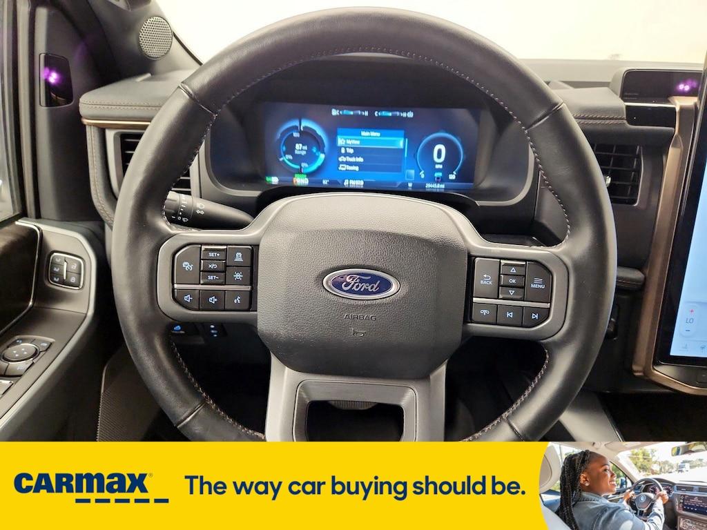 used 2022 Ford F-150 Lightning car, priced at $46,998