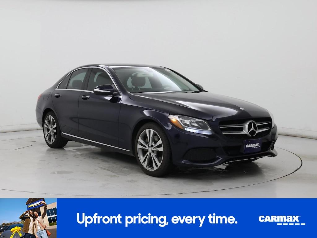 used 2015 Mercedes-Benz C-Class car, priced at $16,998
