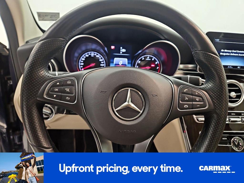 used 2015 Mercedes-Benz C-Class car, priced at $16,998