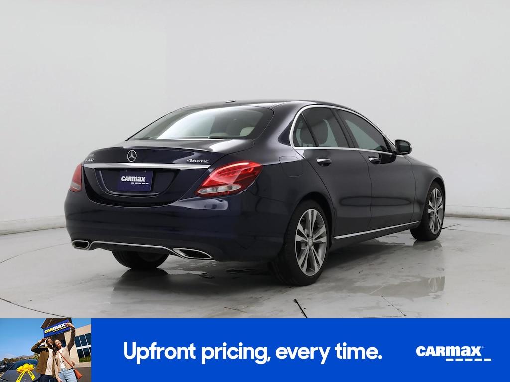 used 2015 Mercedes-Benz C-Class car, priced at $16,998