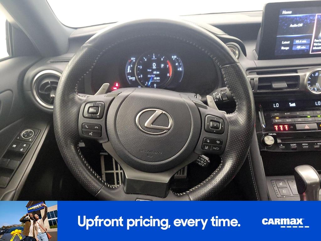 used 2022 Lexus IS 350 car, priced at $38,998
