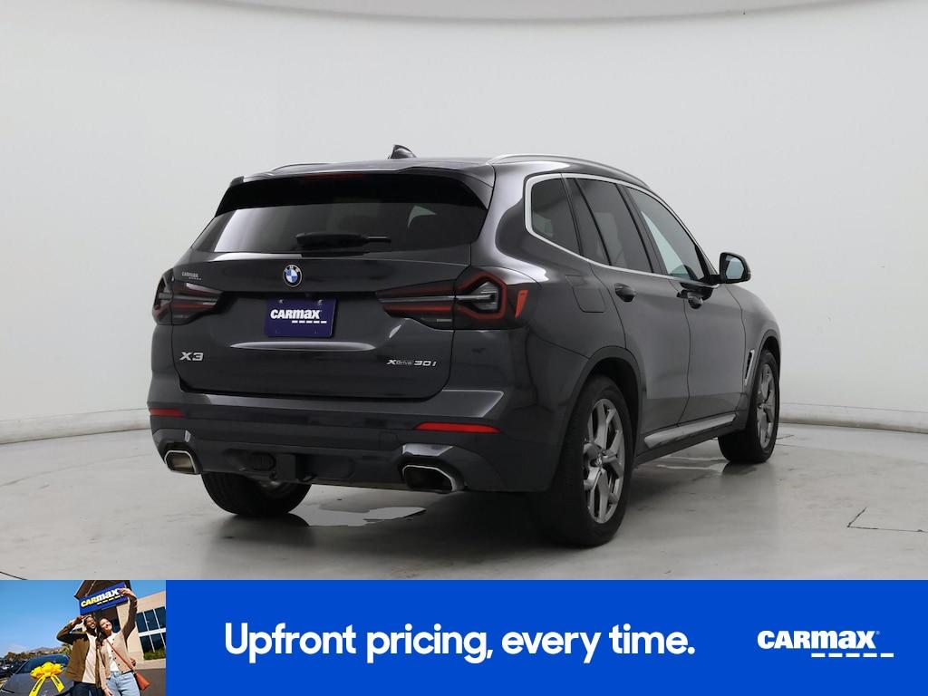 used 2022 BMW X3 car, priced at $34,998