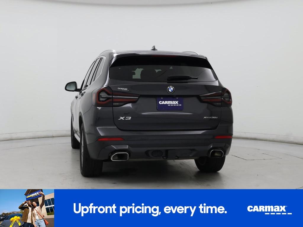 used 2022 BMW X3 car, priced at $34,998