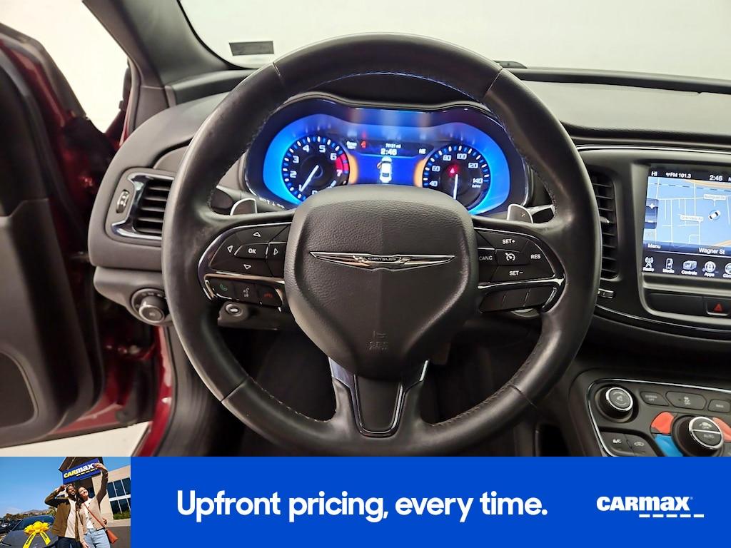 used 2016 Chrysler 200 car, priced at $14,998