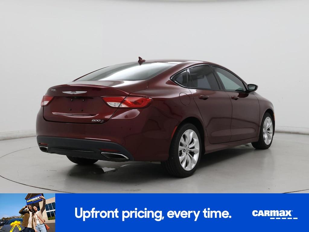 used 2016 Chrysler 200 car, priced at $14,998